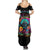 Flower Jeep Summer Maxi Dress Not All Who Wander Are Lost