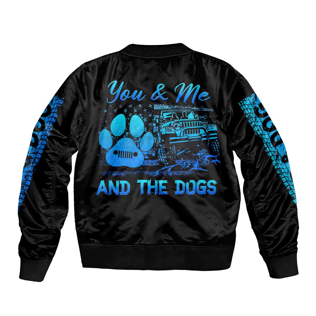 Jeep Life Bomber Jacket You & Me And The Dogs DT01