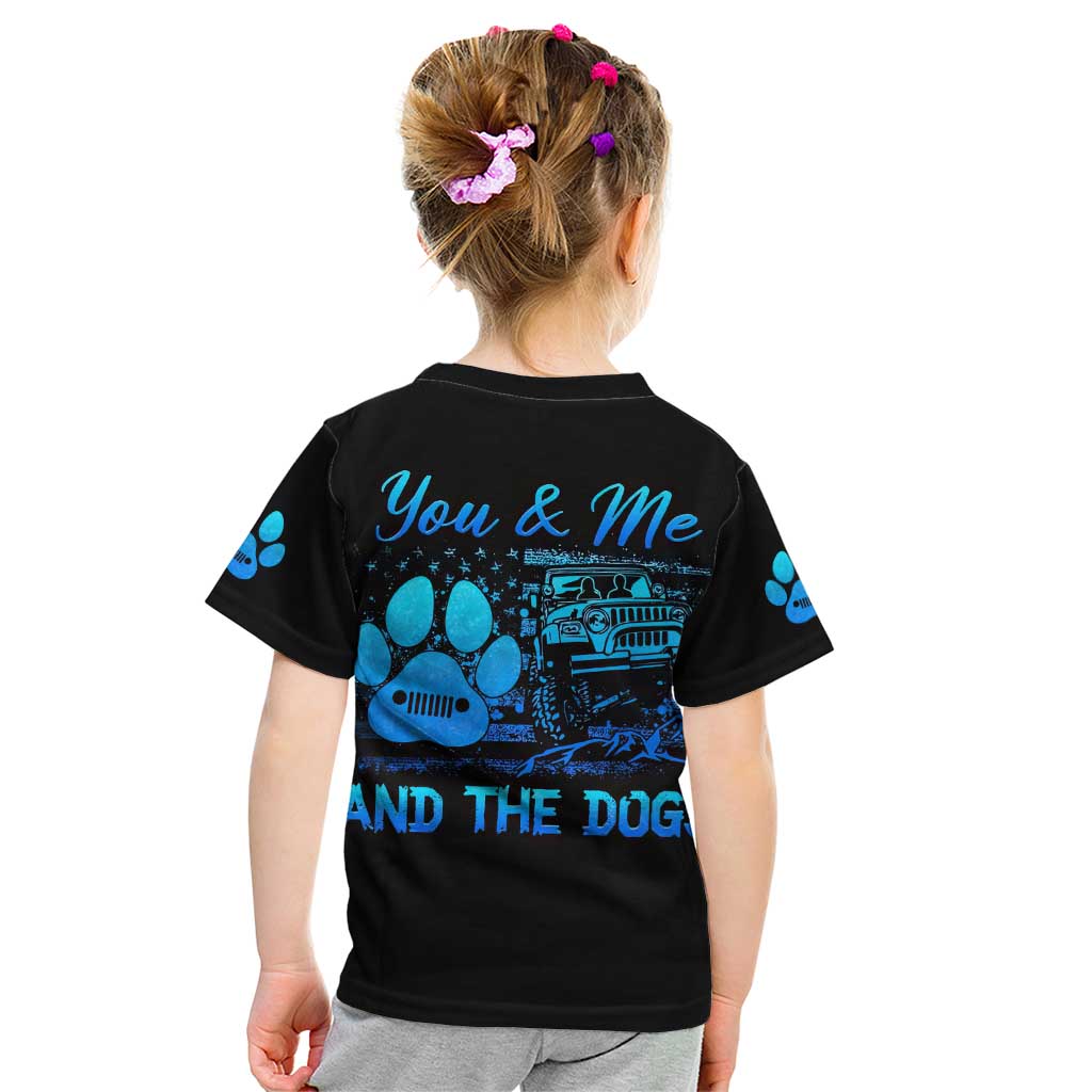 Jeep Life Kid T Shirt You & Me And The Dogs DT01