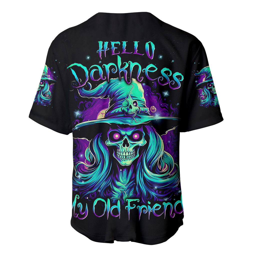 witch-skull-baseball-jersey-skull-witch-hello-darkness-my-old-friend