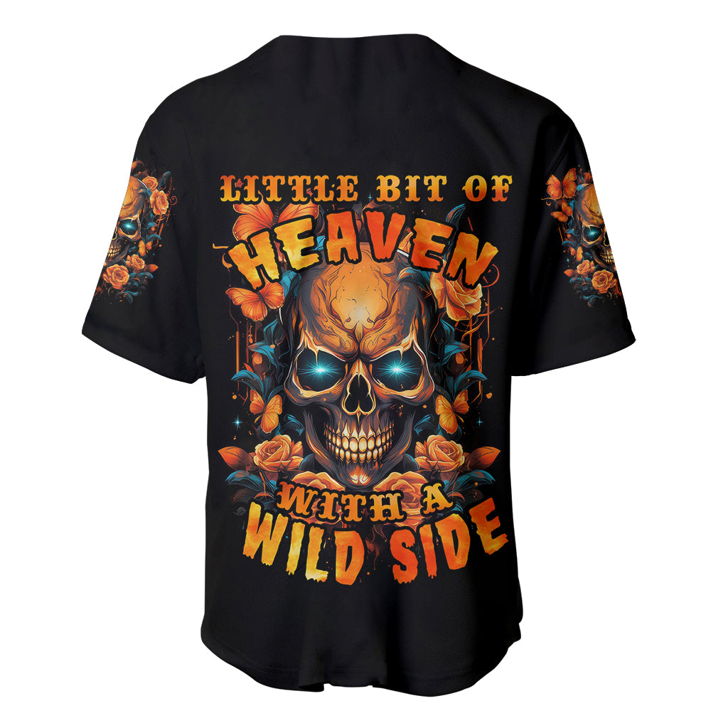 flower-skull-baseball-jersey-litte-bit-of-heaven-with-a-wild-side