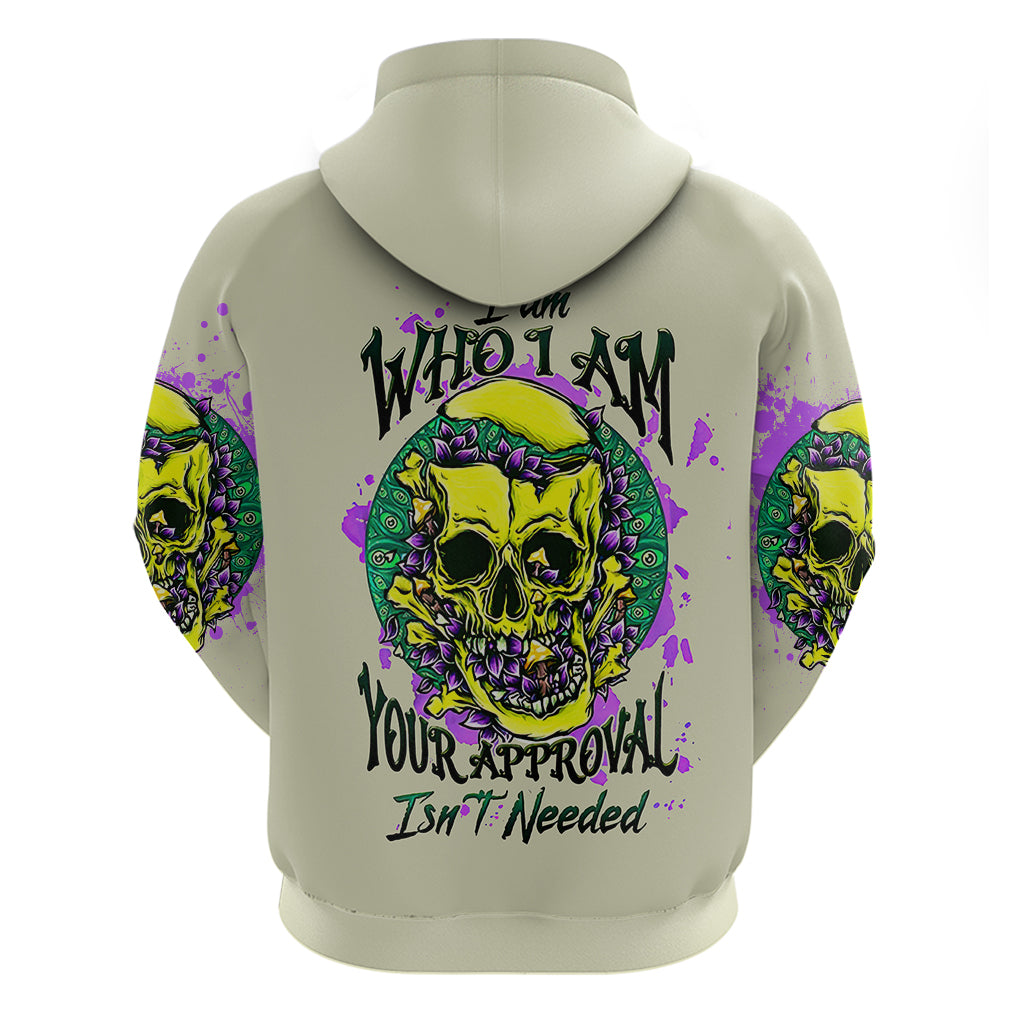 flower-skull-hoodie-iam-who-iam-your-approval-isnt-need