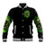 Flame Skull Baseball Jacket I Have 3 Sides Quite Sweet Funny Crazy