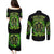 Flame Skull Couples Matching Puletasi and Long Sleeve Button Shirt I Have 3 Sides Quite Sweet Funny Crazy