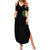 Flame Skull Summer Maxi Dress I Have 3 Sides Quite Sweet Funny Crazy