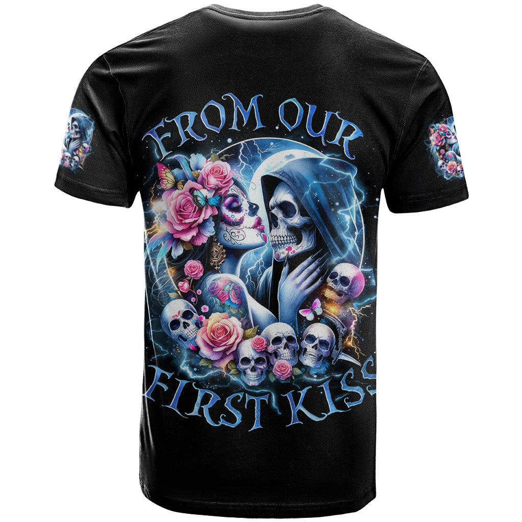 Couple Skull T Shirt From Our Firse Kiss