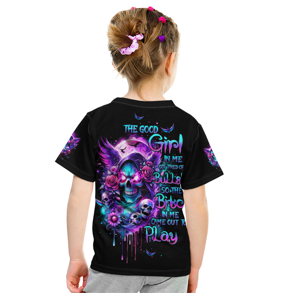 Fairy Skull Kid T Shirt The Good Girl In Me Got Tired Of The Bullshit