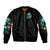 Flame Girl Skull Bomber Jacket Assuming I Was Like Most Girls Was Your First Mistake