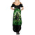 Flame Reaper Skull Summer Maxi Dress I'm Not Anti Social I'm Just Not User Friendly