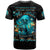 Witch Skull T Shirt She Whispered Back Iam The Storm