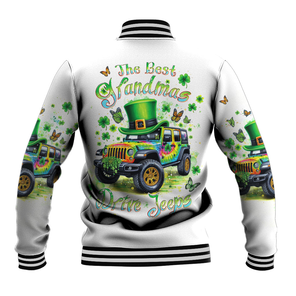 Irish Jeep Baseball Jacket The Best Grandmas Drive Jeeps