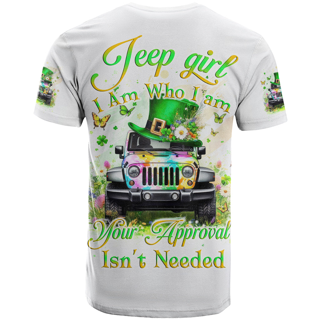 Irish Jeep T Shirt Jeep Girl Iam Who Iam Your Approval Isn't Needed