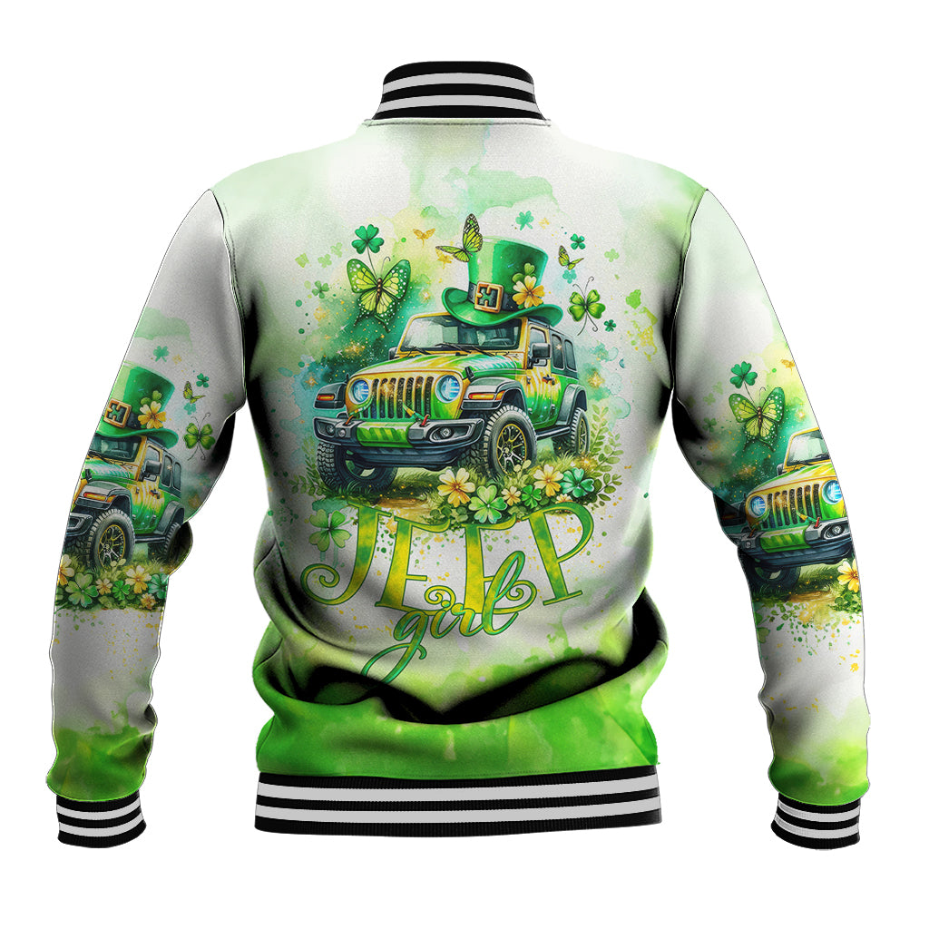 Irish Jeep Baseball Jacket Jeep Girl