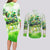 Irish Jeep Couples Matching Long Sleeve Bodycon Dress and Long Sleeve Button Shirt Jeep Girl