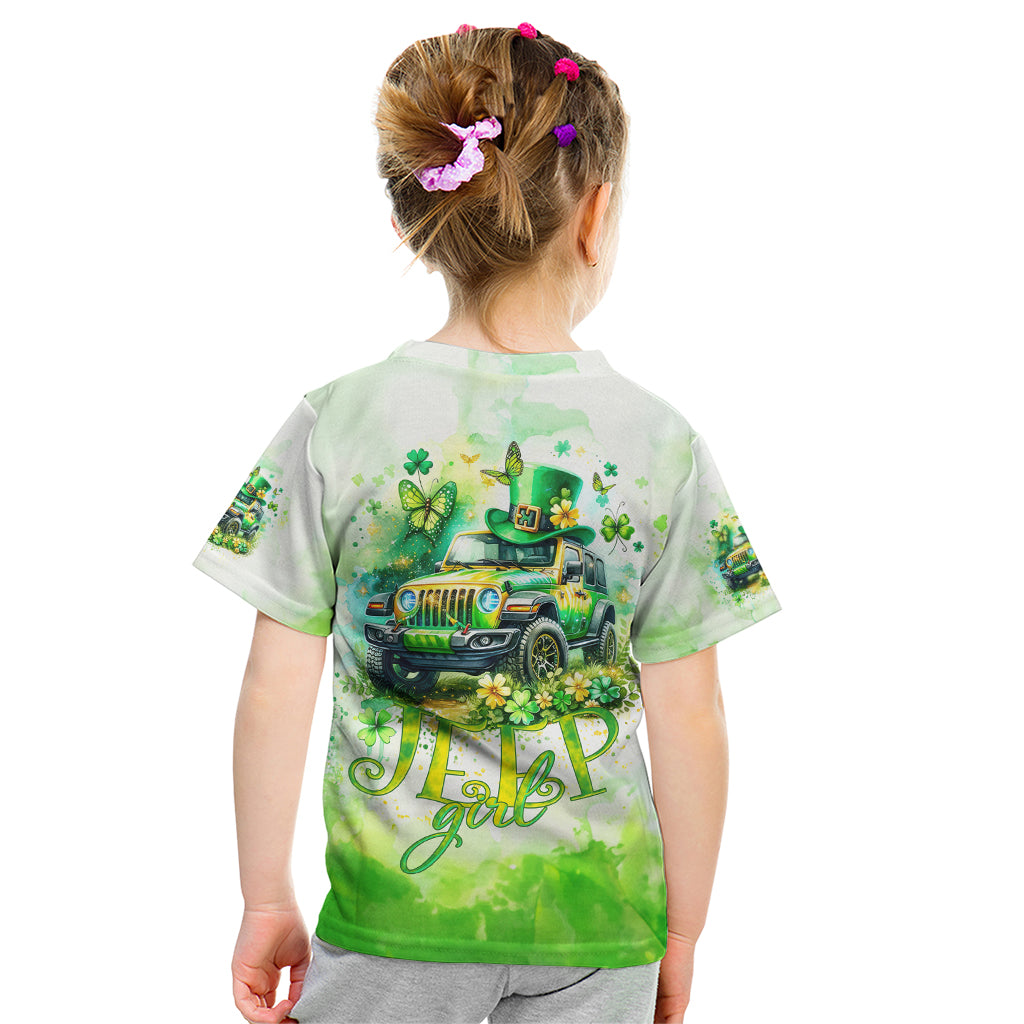 Irish Jeep Kid T Shirt Jeep Girl