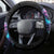 Rose Skull Steering Wheel Cover I'm Never Alone My Demons Are With Me 24/7