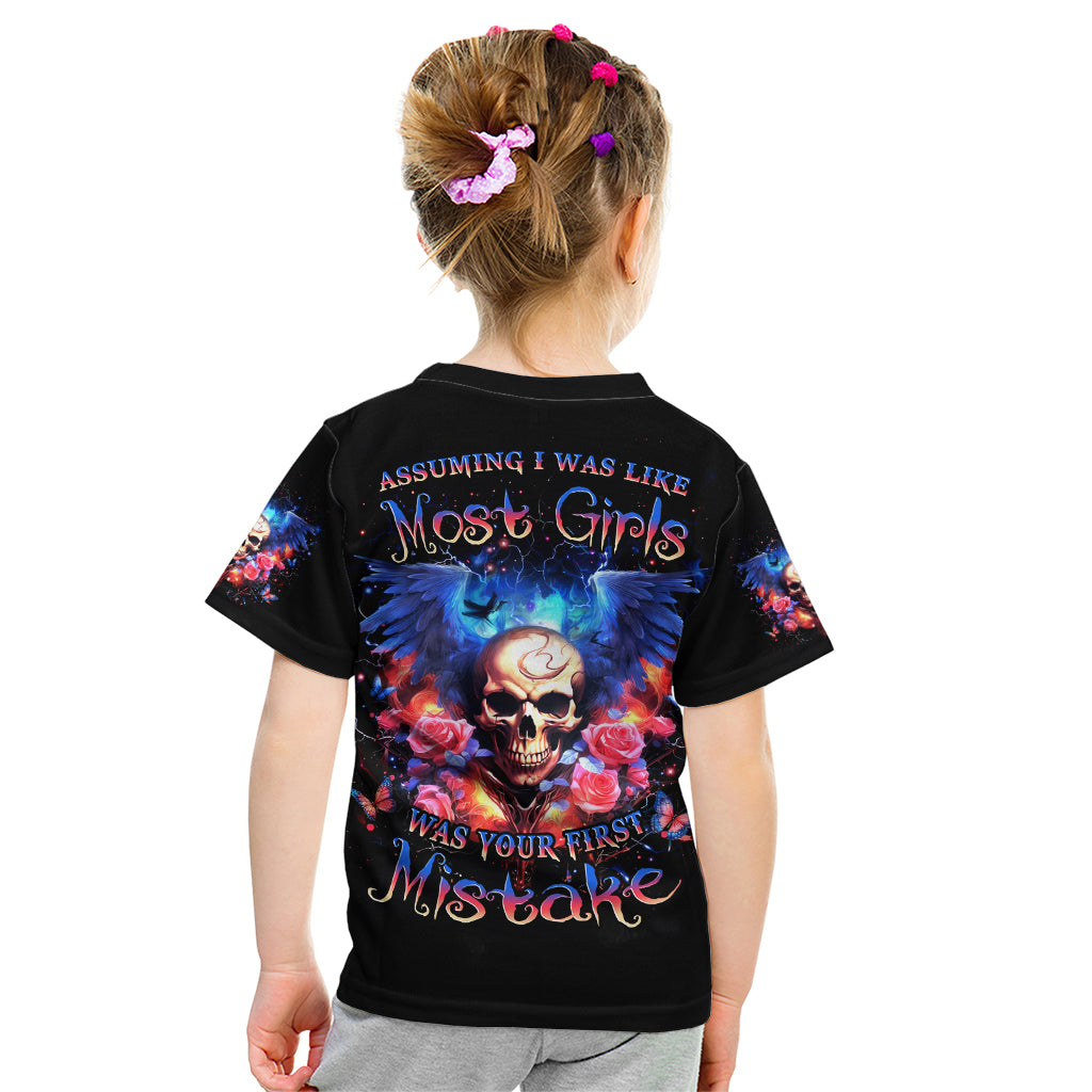 Fairy Skull Kid T Shirt Assuming I Was Like Most Girls Was Your First Mistake