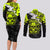 personalised-electricians-skull-couples-matching-long-sleeve-bodycon-dress-and-long-sleeve-button-shirts