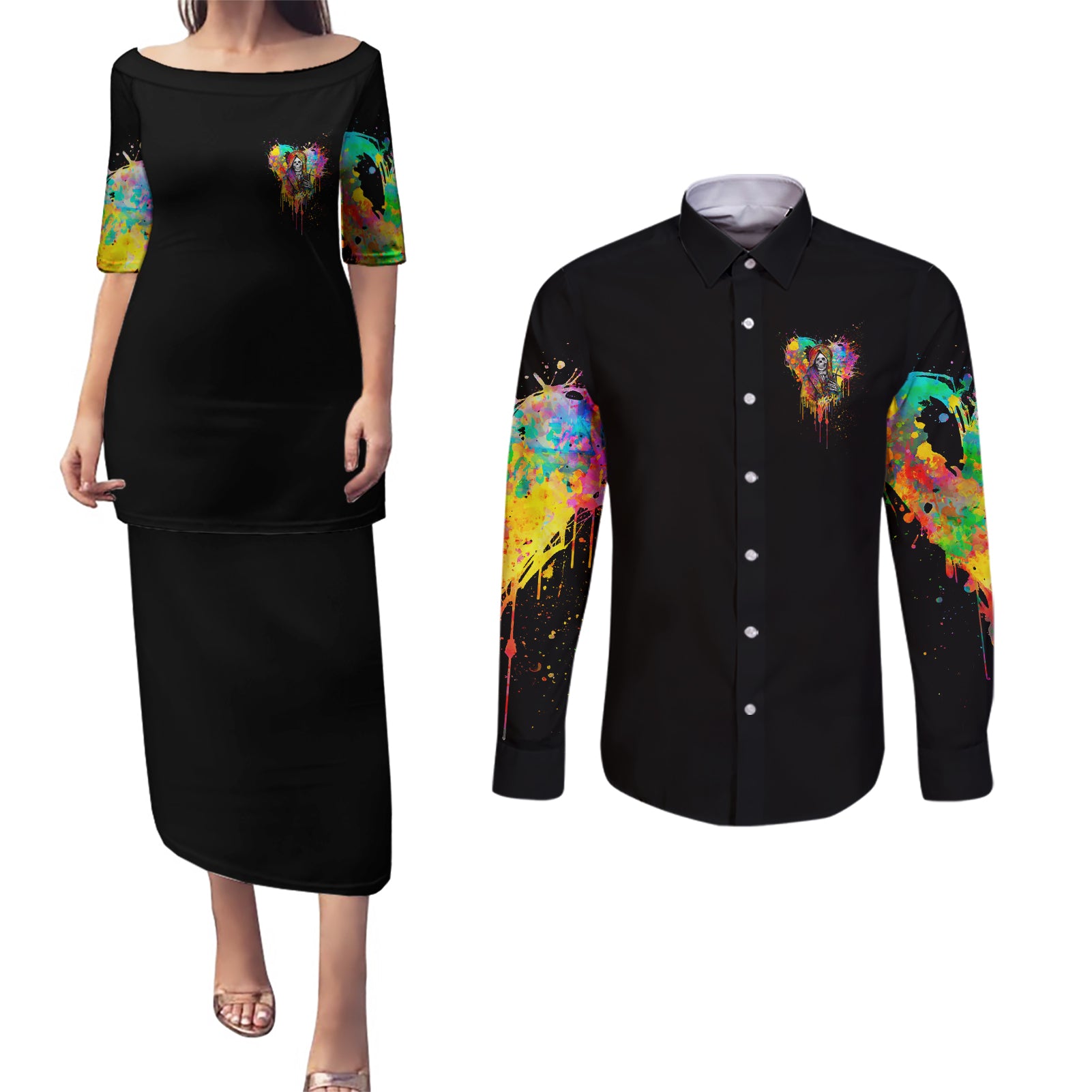 lgbt-couples-matching-puletasi-dress-and-long-sleeve-button-shirts-love-is-love-pride