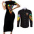 lgbt-couples-matching-short-sleeve-bodycon-dress-and-long-sleeve-button-shirts-love-is-love-pride