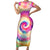 we-are-all-human-lgbt-short-sleeve-bodycon-dress-skull-tie-dye