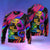 Skull And moth Night Butterfly Neon Style Ugly Christmas Sweaters