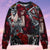 Skull Love Is Life Rose Ugly Christmas Sweaters