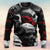 Skull Death Love Rose Ugly Christmas Sweaters