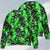 Skull Green Flame Burn Ugly Christmas Sweaters