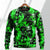 Skull Green Flame Burn Ugly Christmas Sweaters