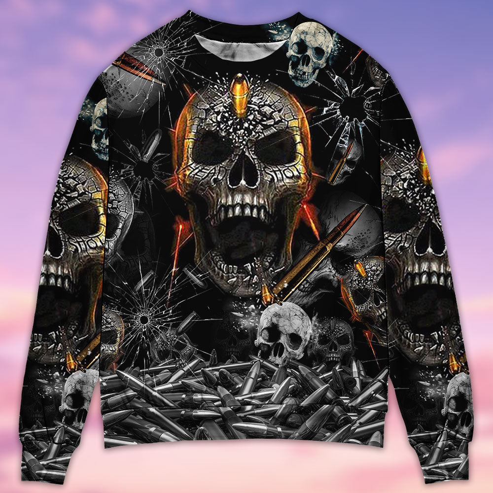 Skull Oh My Cool Ugly Christmas Sweaters