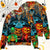 Halloween Scary Skull Pumpkin Horror Art Style Ugly Christmas Sweaters