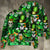 Irish Skull St Patricks Day Green Light Ugly Christmas Sweaters