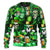 Irish Skull St Patricks Day Green Light Ugly Christmas Sweaters