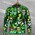 Irish Skull St Patricks Day Green Light Ugly Christmas Sweaters