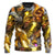 Dragon Gold Skull Lover Fight Art Style Ugly Christmas Sweaters