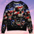 Skull Love America Forever Ugly Christmas Sweaters