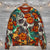 Skull Floral Hummingbird Ugly Christmas Sweaters