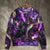 Dragon Purple Skull Monster Lightning Fight Art Style Ugly Christmas Sweaters