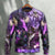 Dragon Purple Skull Monster Lightning Fight Art Style Ugly Christmas Sweaters