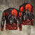 Halloween Skull Dark Blood Night Scary Style Ugly Christmas Sweaters