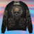 Skull Golden True King Stay Till Death Ugly Christmas Sweaters