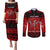 christmas-couples-matching-puletasi-dress-and-long-sleeve-button-shirt-jolly-skull-merry-creepmas