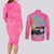 personalised-jeep-girl-couples-matching-long-sleeve-bodycon-dress-and-long-sleeve-button-shirts-doll-pink-party