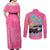 personalised-jeep-girl-couples-matching-off-shoulder-maxi-dress-and-long-sleeve-button-shirts-doll-pink-party