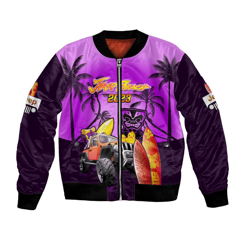 purple-jeep-beach-2023-bomber-jacket-happy-20th-anniversary