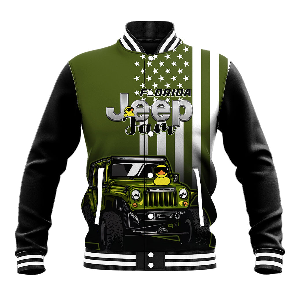 florida-jeep-jam-2023-with-duck-baseball-jacket-green-verison