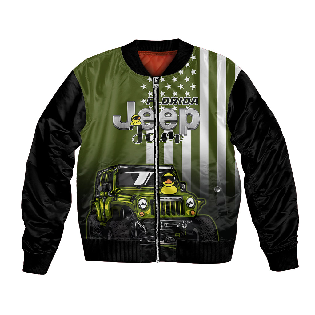 florida-jeep-jam-2023-with-duck-bomber-jacket-green-verison