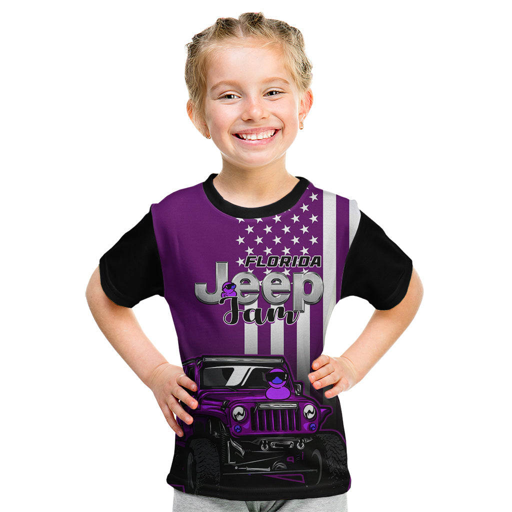 florida-jeep-jam-2023-with-duck-kid-t-shirt-purple-verison