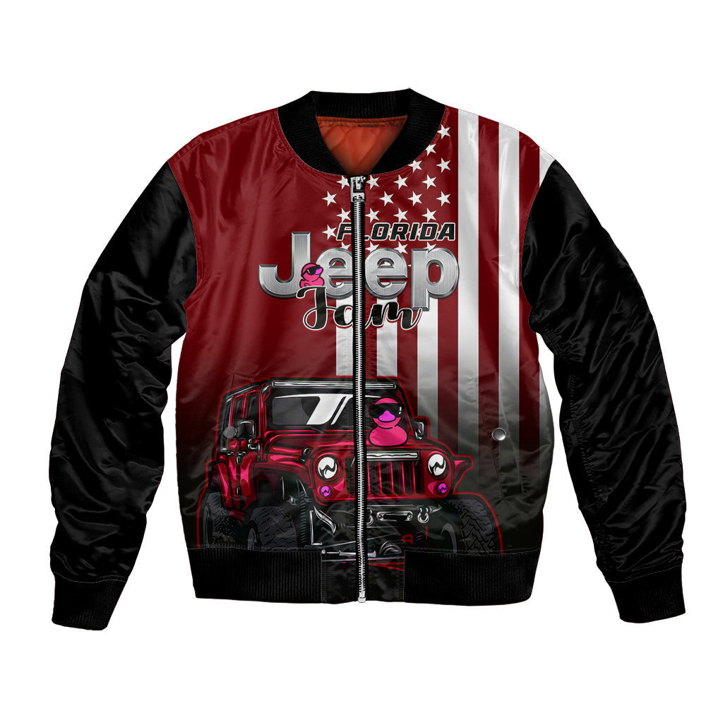 florida-jeep-jam-2023-with-duck-bomber-jacket-red-verison